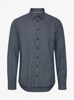 Dark Blue Marlble Shirt Blend - Men