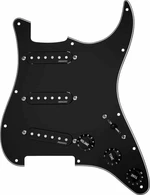 Fishman Fluence Single Width Loaded Pickguard Strat Black