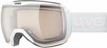 UVEX Downhill 2100 V White Mat/Variomatic Mirror Silver Ochelari pentru schi