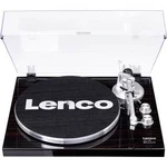 USB gramofon Lenco LBT-188, řemínkový pohon, vlašský ořech