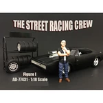 The Street Racing Crew Figure I For 118 Scale Models by American Diorama