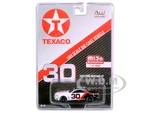 2017 Ford Mustang GT Texaco Racing 30 Black and White Limited Edition to 3600pcs 1/64 Diecast Model Car by Auto World