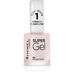 Rimmel Super Gel Step 1 lak na francúzsku manikúru odtieň 091 English Rose 12 ml Rimmel Super Gel Step 1 lak na francúzsku manikúru odtieň 091 English Rose 12 ml