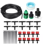 10/25m Hose Irrigation Dripper Watering Kit Automatic Irrigation System Garden Cooling Tool Kits
