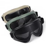 LN155 Hunting Shooting Airsoft Net Eyes Protective Tactical Glasses Bike Motorcycle Shock Resistance