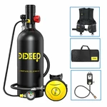 DIDEEP X5000 Pro 2L Scuba Diving Tank Oxygen Dive Equipment with Vest Bag Adapter Protable Air Oxygen Cylinder Underwate