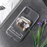 Bakeey Coffin Dance Team Pattern Fashion Cartoon Shockproof Transparent TPU Protective Case for iPhone 11 / 11 Pro / 11