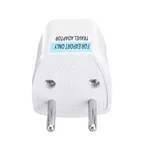EU Universal Adapter AC 2 Pin Power Plug Travel Abroad Adapter