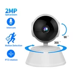 GUUDGO 1080P 360-degree Panoramic Wireless Indoor Pan/Tilt IP Camera Security Network Home High-definition Camera