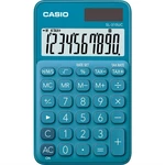 Kalkulačka Casio SL 310 UC BU - tmavě modrá kapesní kalkulátor • desetimístný LCD displej se zobrazením funkcí • výpočet DPH • duální napájení • měkké