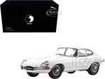 Jaguar E-Type Coupe RHD (Right Hand Drive) White "E-Type 60th Anniversary" (1961-2021) 1/18 Diecast Model Car by Kyosho