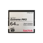 Pamäťová karta SanDisk Extreme Pro CFast 2.0 64 GB (515R/430W) (SDCFSP-064G-G46D) pamäťová karta • kapacita 64 GB • pre profesionálných filmárov • rýc