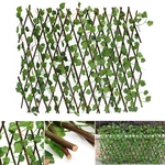 Garden Patio Yard Expandable Artificial Ivy Leaf Fence Decorations Screen