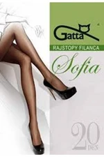 Gatta Sofia Punčochové kalhoty 4 Nero