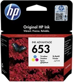 Hp inkoust 653 Tri-color, 3Ym74ae