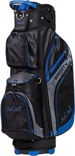 Jucad Sporty Black/Blue Torba golfowa