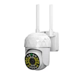 Xiaovv V380pro HD 2MP WIFI IP Camera Waterproof Infrared Full Color Night Vision Security Camera with 28 Lights