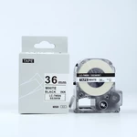 Epson LTS36KW, 36mm x 5m, černý tisk / bílý podklad, kompatibilní páska