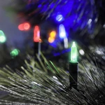 Konstsmide 6060-500 mini světlelná reťaz  vonkajšie  230 V Počet žiaroviek 120 LED  viacfarebný Dĺžka svetiel: 17.85 m