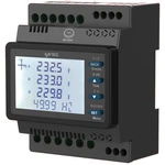 ENTES MPR-24 digitálny merač na DIN lištu ENTES Multimeter MPR-24 pre hornú koľajnicu