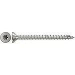 Šroub do dřeva 3.5 mm 30 mm nerezová ocel 200 ks Fischer 657020