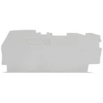 Koncová dělicí deska , WAGO 2102-1391, 72.20 mm x 0.80 mm x 33 mm , 100 ks