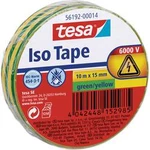 Izolační páska tesa 56192-00014-22, (d x š) 10 m x 15 mm, kaučuk, zelená, žlutá, 1 ks