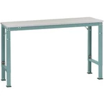 Manuflex AU8019.5021 Pracovní Přístavný stůl univerzální speciální s PVC dekorační deska, Šxhxv = 1000 x 800 x 722-1022 mm