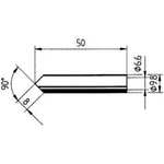 Dlátový, rovný pájecí hrot Ersa 0832MDLF/SB 0832MDLF, Velikost hrotů 9.80 mm, 1 ks