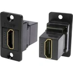 HDMI adaptér Cliff CP30600G zásuvka, vestavná, černá, 1 ks