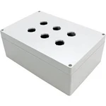 Univerzální pouzdro Hammond Electronics 1554MPB6 1554MPB6, 240 x 160 x 90 , polykarbonát, šedá, 1 ks