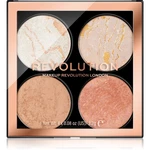 Makeup Revolution Cheek Kit paletka na tvář odstín Take a Breather 4 x 2.2 g