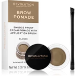 Makeup Revolution Brow Pomade pomáda na obočí odstín Blonde 2.5 g