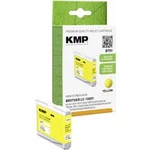 KMP Inkoustová kazeta náhradní Brother LC1000Y kompatibilní samotný modul žlutá B75Y 1035,4009