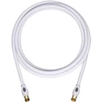 Antény kabel Oehlbach 2810, 120 dB, pozlacené kontakty, 1.70 m, bílá