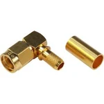 SMA reverzní konektor Telegärtner J01150R0021 - zástrčka, zahnutá, 4.95 mm, 50 Ω, 1 ks