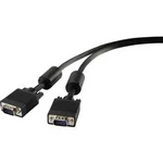 Kabel pro VGA Renkforce [1x VGA zástrčka - 1x VGA zástrčka], 1.00 m, černá