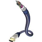 HDMI kabel s ethernetem, zásuvka ⇒ zásuvka, 10 m, černý, Inakustik