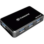 USB 3.0 hub s adaptérem Transcend, 4-portový