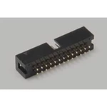 Kolíková lišta BKL Electronic Vlastnosti konektoru: s vysouvací páčkou 2604015, Rastr (rozteč): 2.54 mm, Počet pólů: 20, 100 ks