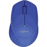 Optická Wi-Fi myš Logitech M280 910-004290, ergonomická, modrá