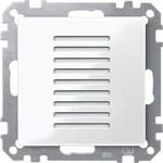 Tlačítkový senzorový modul Merten KNX Systeme, polární bílá, MEG6221-0319, 1 ks