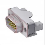 D-SUB zástrčka Deltron Connectors 90 °, pólů 9, SMD, 1 ks