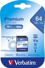 Verbatim paměťová karta 44024 Sdxc 64Gb class 10