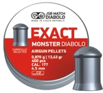 Diabolky Exact Monster 4.52 mm JSB® / 400 ks (Farba: Viacfarebná)