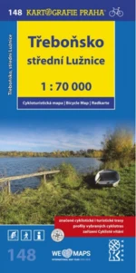 Třeboňsko,střední Lužnice 1:70 000