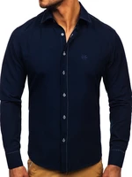 Pánská košile BOLF 4719 tmavě modrá