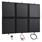 [EU Direct] Solar Panel Foldable 120W 12V Monocrystalline Cells Solar Charger Panel High Conversion Rate For Outdoor, RV