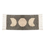 Ružovosivý koberec s prímesou bavlny Sass & Belle Moon Phases, 80 x 45 cm