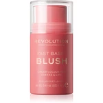 Makeup Revolution Fast Base tónovací balzam na pery a líca odtieň Baby 14 g